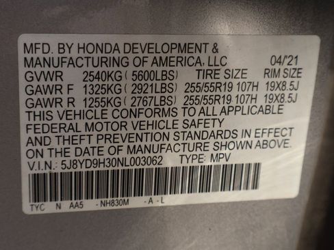 Used 2022 Acura MDX FWD image 28
