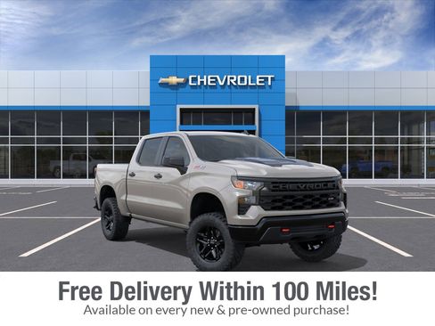 New 2026 Chevrolet Silverado 1500 Custom Trail Boss AWD/4WD image 1