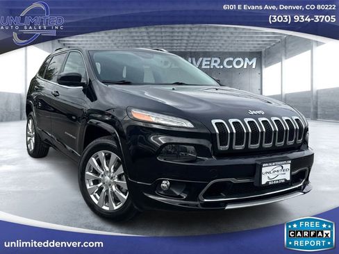 Used 2018 Jeep Cherokee Overland image 1