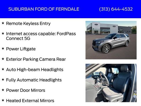 Used 2025 Ford Explorer ST-Line AWD/4WD image 9