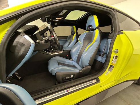 Used 2021 BMW M4 Coupe w/ M Carbon Exterior Package RWD image 12