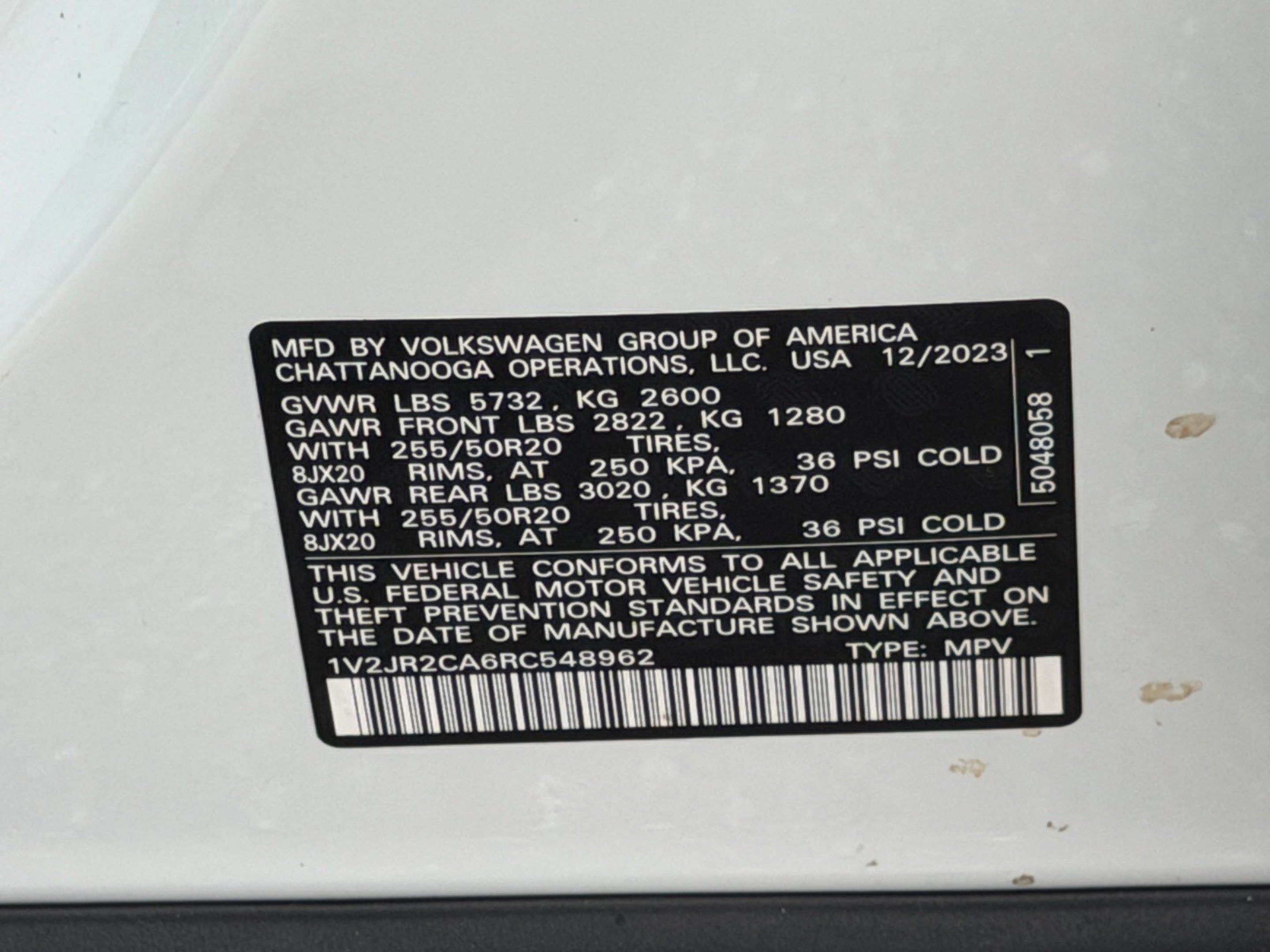 Used 2024 Volkswagen Atlas SE FWD image 34