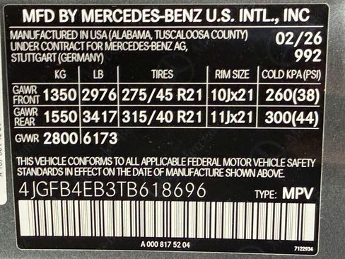New 2026 Mercedes-Benz GLE 350 4MATIC image 18