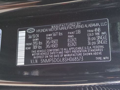 Used 2025 Hyundai Santa Fe Calligraphy AWD/4WD image 35