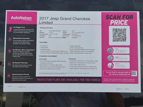 Used 2017 Jeep Grand Cherokee Limited AWD/4WD image 22