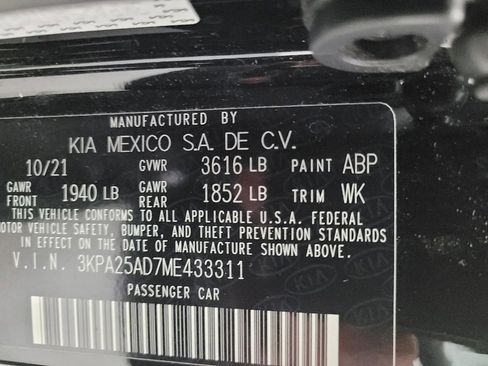 Used 2021 Kia Rio S FWD image 33