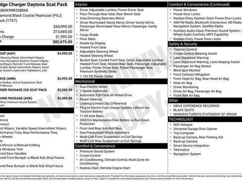 Used 2024 Dodge Charger Daytona Scat Pack w/ Plus Group AWD/4WD image 16