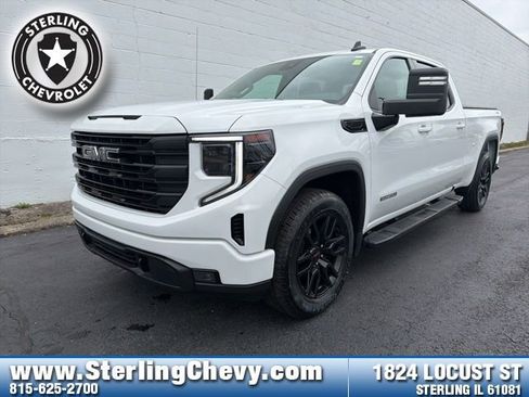 Used 2023 GMC Sierra 1500 Elevation w/ LPO, Elevation Black Package AWD/4WD image 1