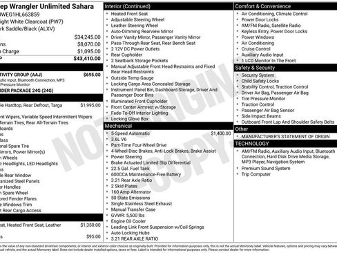 Used 2017 Jeep Wrangler Unlimited Sahara w/ Connectivity Group image 45