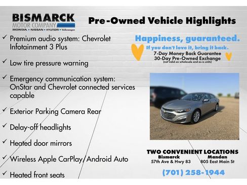 Used 2025 Chevrolet Malibu LT FWD image 8