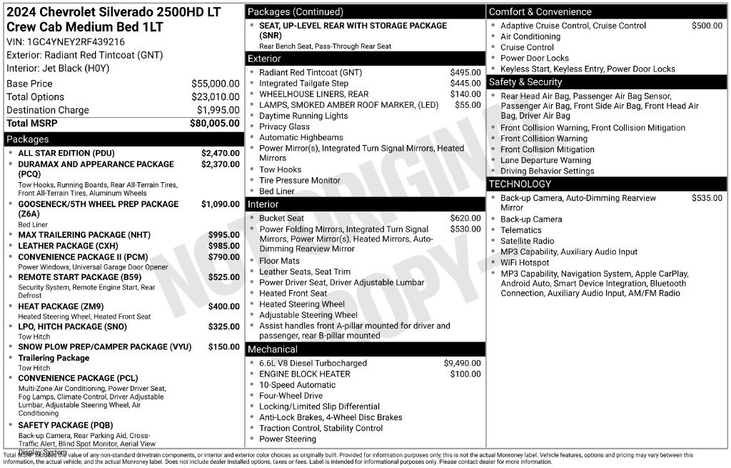 Used 2024 Chevrolet Silverado 2500 LT w/ All Star Edition AWD/4WD image 31