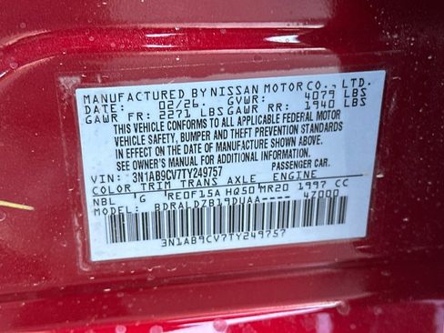 New 2026 Nissan Sentra SV image 26