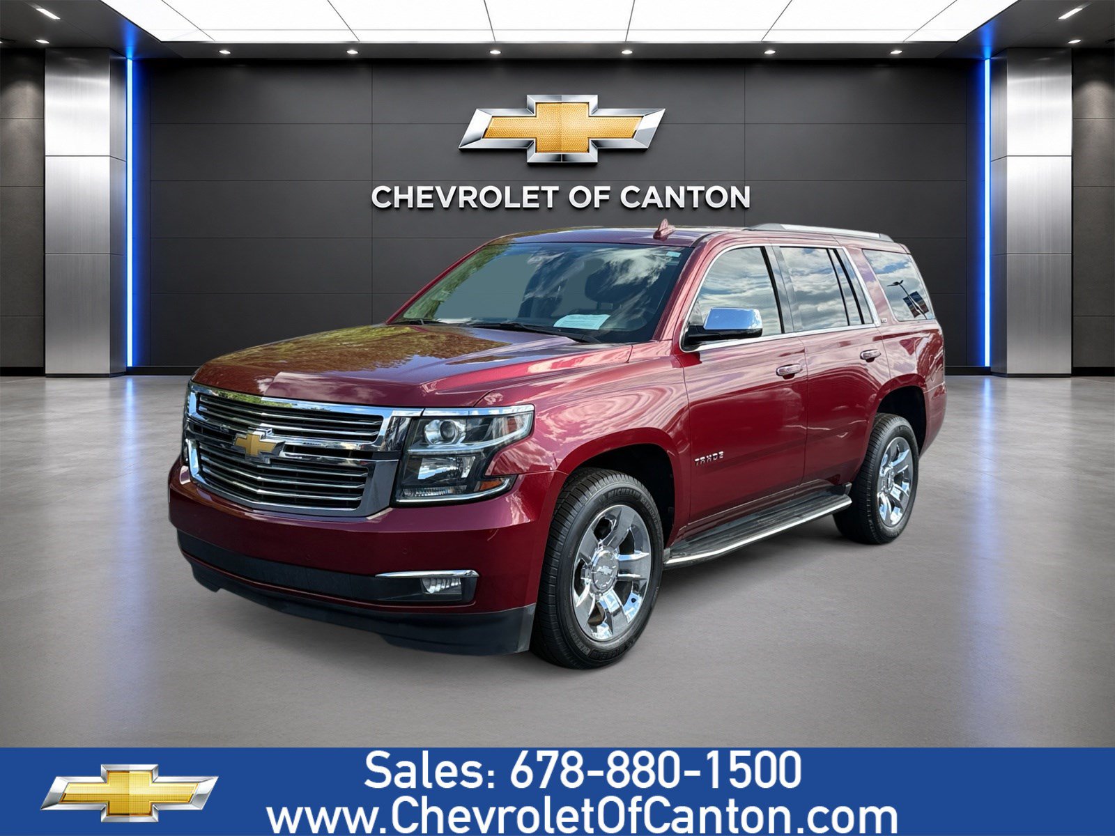 Used 2016 Chevrolet Tahoe LTZ RWD image 1