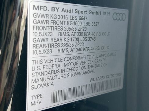 New 2026 Audi RS Q8 performance AWD/4WD image 20
