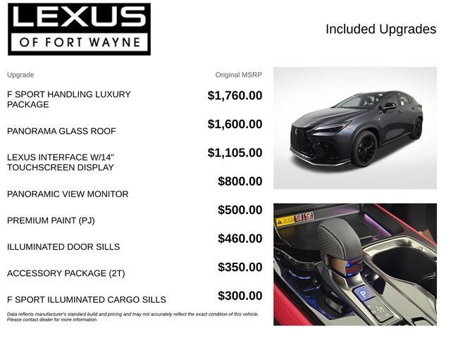 Used 2026 Lexus NX 350 F Sport AWD/4WD image 4