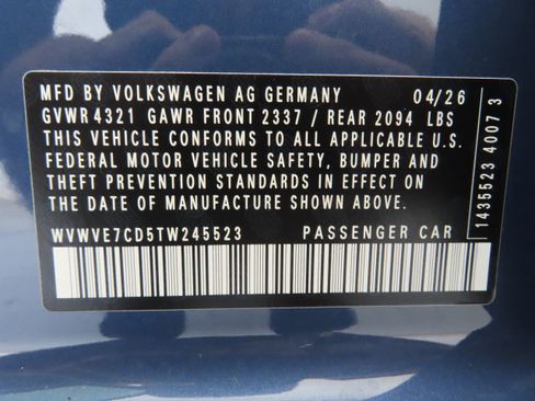 New 2026 Volkswagen GTI Autobahn FWD image 29