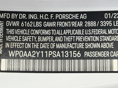 Certified 2023 Porsche Taycan RWD image 26