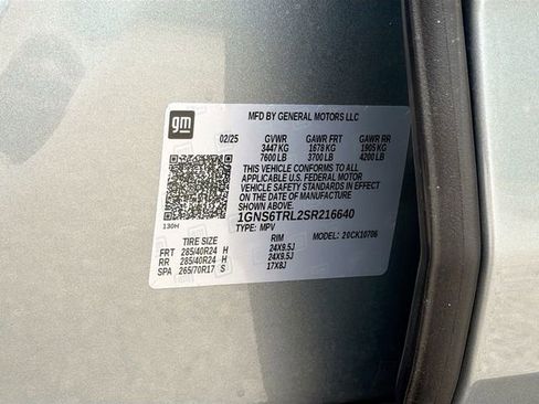Used 2025 Chevrolet Tahoe High Country AWD/4WD image 46
