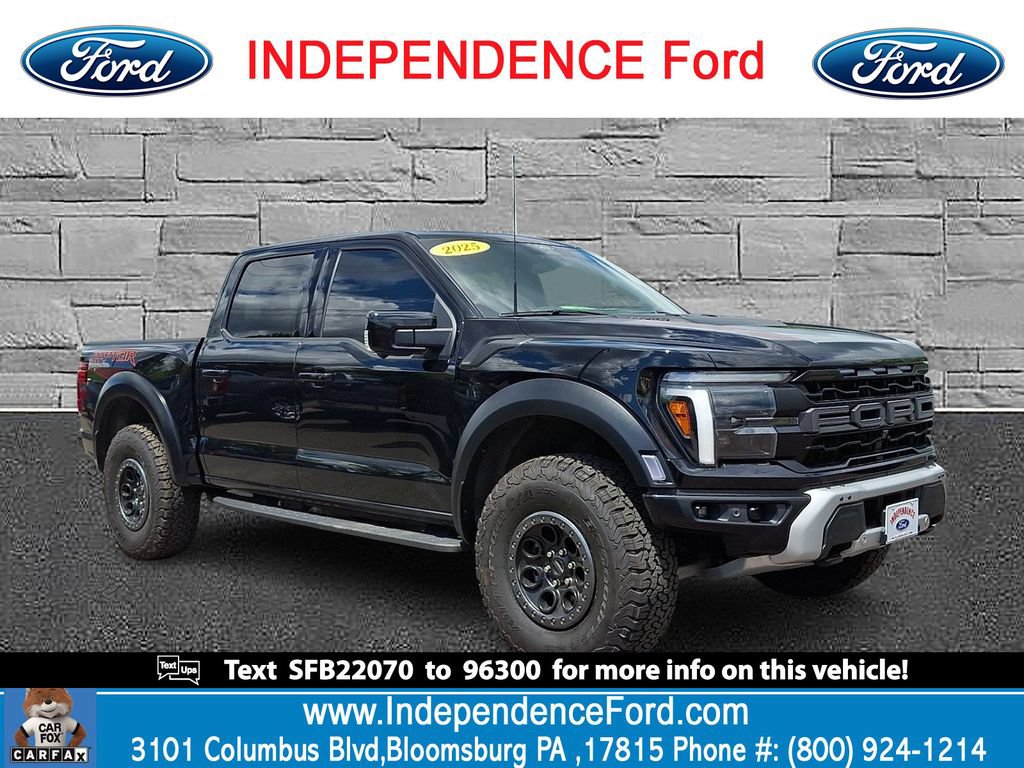 Certified 2025 Ford F150 Raptor AWD/4WD image 1