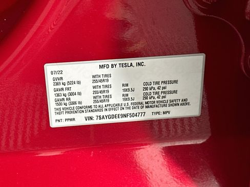 Used 2022 Tesla Model Y Long Range AWD/4WD image 12