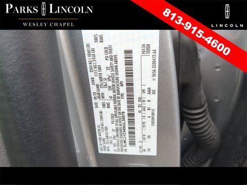 Certified 2022 Lincoln Corsair FWD w/ Equipment Group 101A image 34