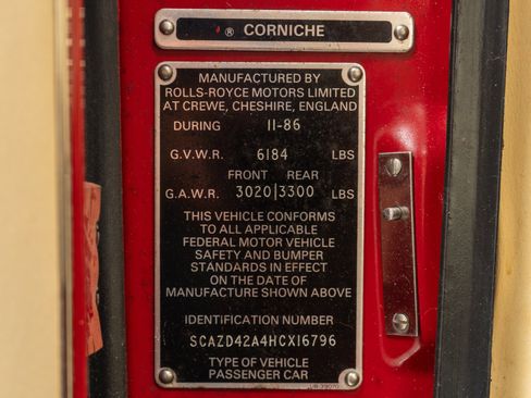 Used 1987 Rolls-Royce Corniche RWD image 19