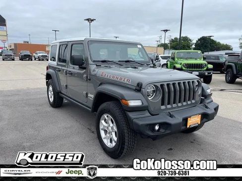 Certified 2021 Jeep Wrangler Islander image 1