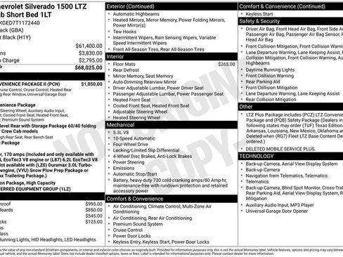 New 2026 Chevrolet Silverado 1500 LTZ w/ LTZ Convenience Package II AWD/4WD image 9