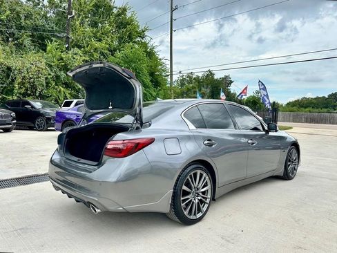 Used 2018 INFINITI Q50 Red Sport 400 w/ Sensory Package (Sport) AWD/4WD image 16
