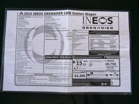 Used 2024 INEOS Grenadier AWD/4WD image 66
