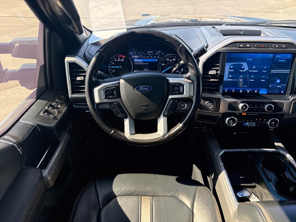 Used 2022 Ford F450 Platinum w/ Camper Package AWD/4WD image 13