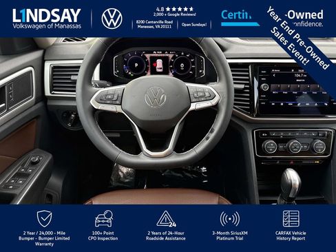 Used 2022 Volkswagen Atlas SEL image 14