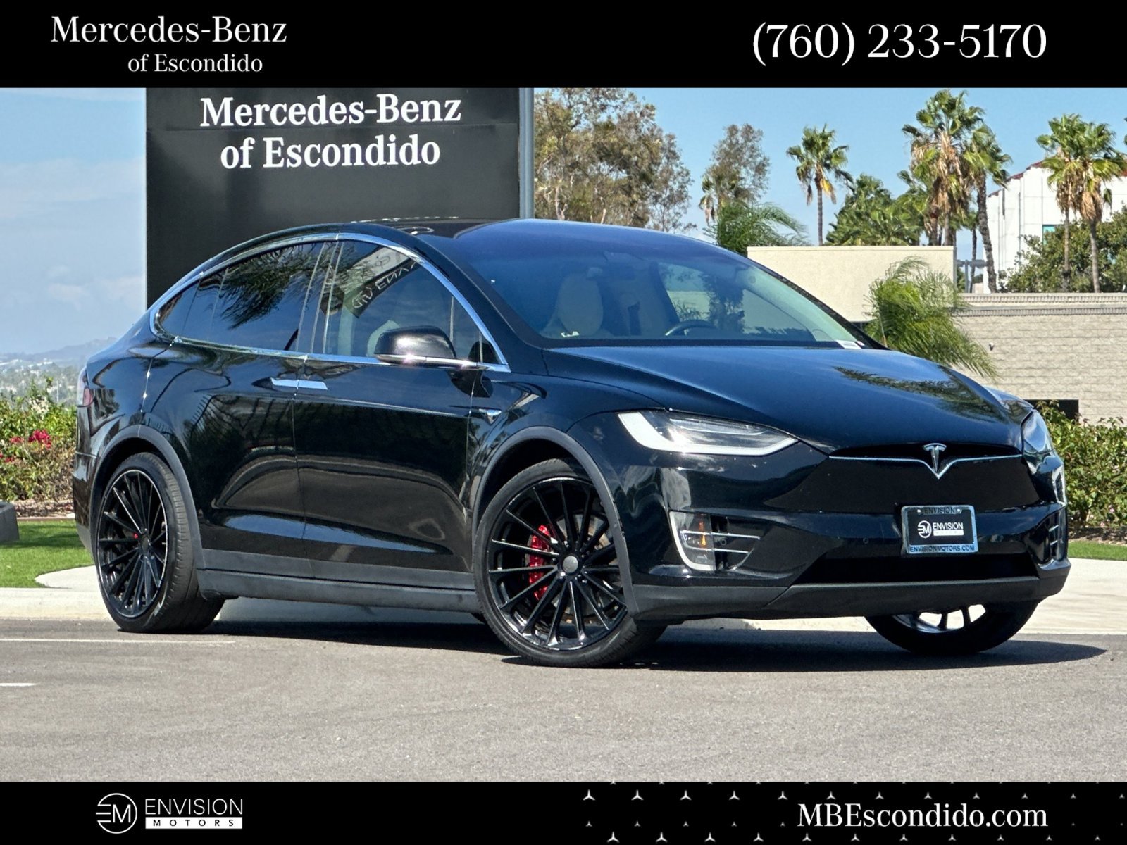 Used 2019 Tesla Model X Long Range AWD/4WD image 1