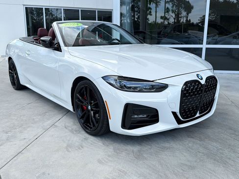 Used 2024 BMW 430i Convertible w/ M Sport Package RWD image 7