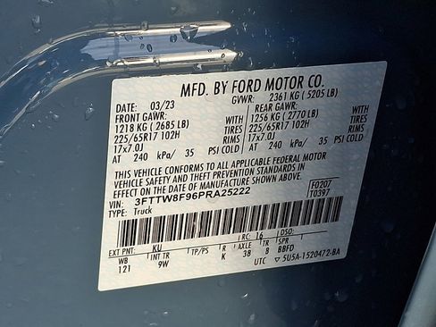 Certified 2023 Ford Maverick XL w/ Equipment Group 100A Standard image 25