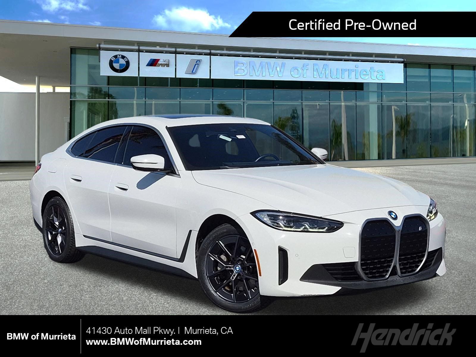 Certified 2024 BMW i4 eDrive35 w/ Convenience Package RWD image 1