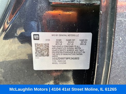 Used 2023 Chevrolet Malibu LT FWD image 19