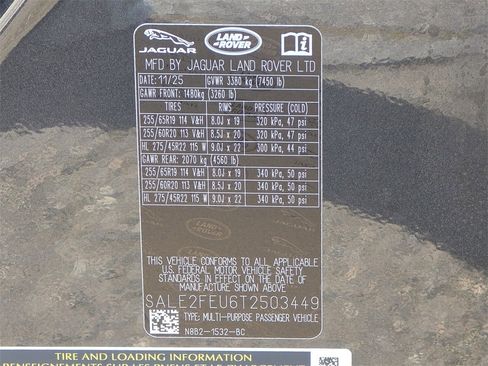 New 2026 Land Rover Defender 130 X-Dynamic SE image 37