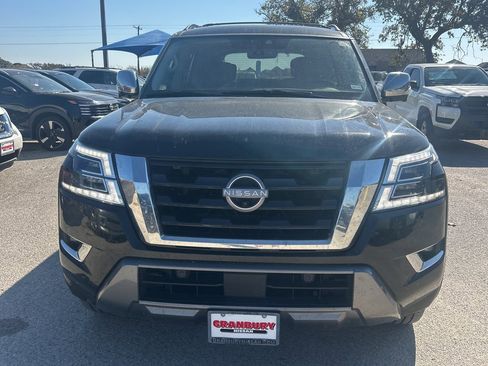 Used 2021 Nissan Armada Platinum w/ Captain's Chairs Package image 2