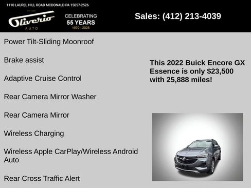 Used 2022 Buick Encore GX Essence w/ Advanced Technology Package image 26