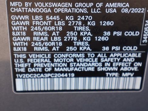 Certified 2023 Volkswagen Atlas Cross Sport SE image 27