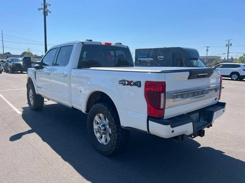 Used 2022 Ford F350 Platinum w/ Snow Plow Prep Package AWD/4WD image 7