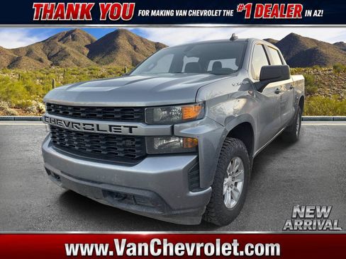 Used 2021 Chevrolet Silverado 1500 Custom RWD image 1
