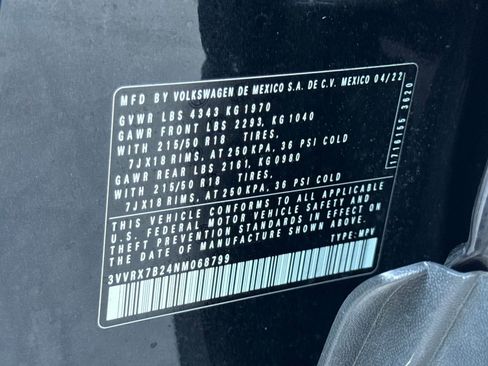 Used 2022 Volkswagen Taos SE image 30