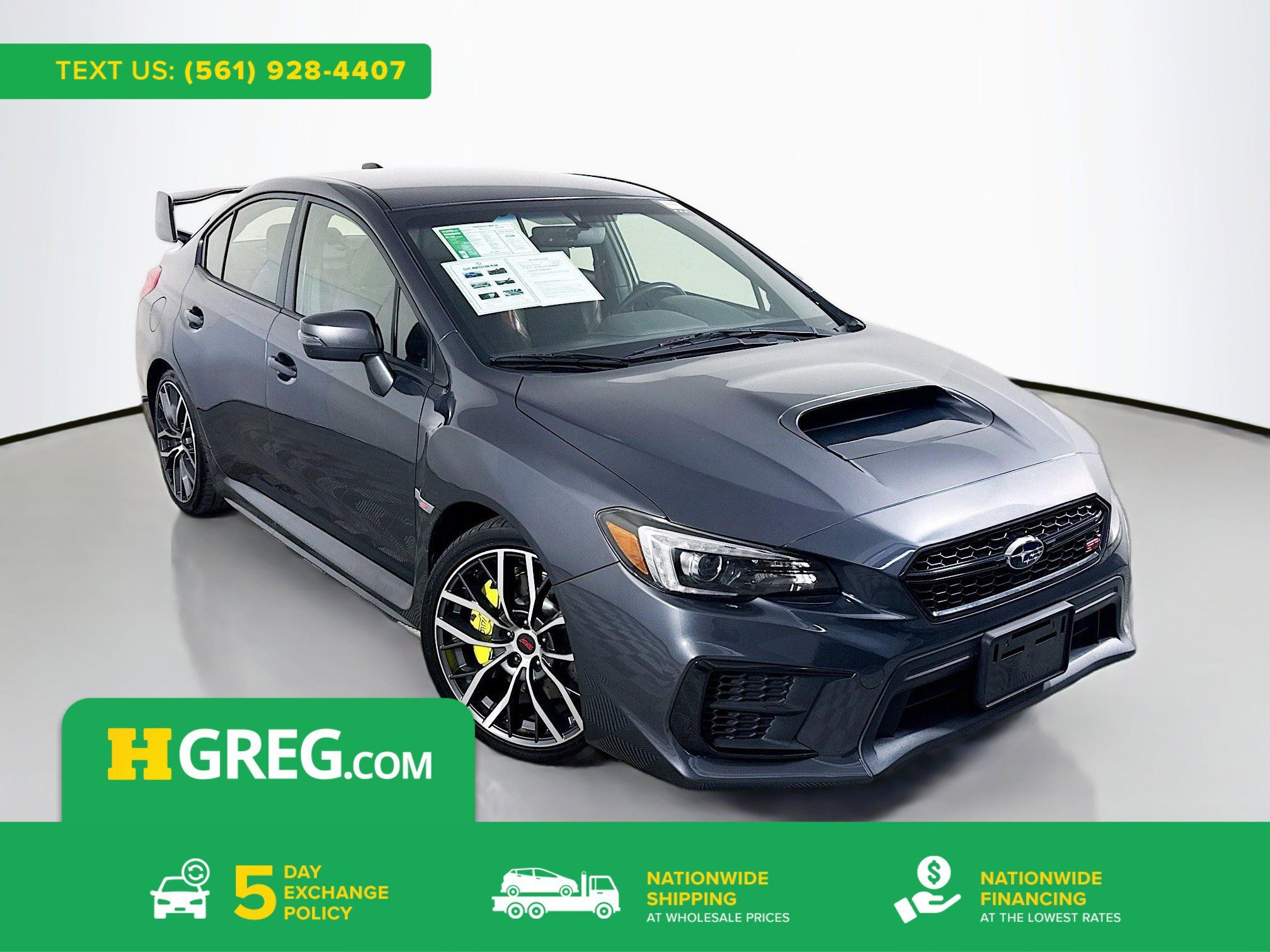 Used 2020 Subaru WRX STI w/ Popular Package #3 (IZT) AWD/4WD image 1