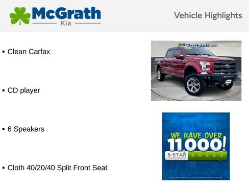 Used 2015 Ford F150 Lariat w/ Equipment Group 502A Luxury image 5