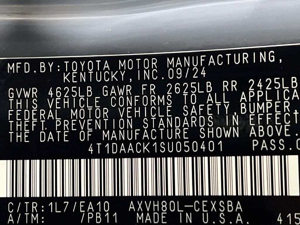 Certified 2025 Toyota Camry SE FWD image 28