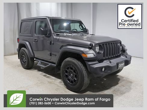 Certified 2022 Jeep Wrangler Sport AWD/4WD image 1