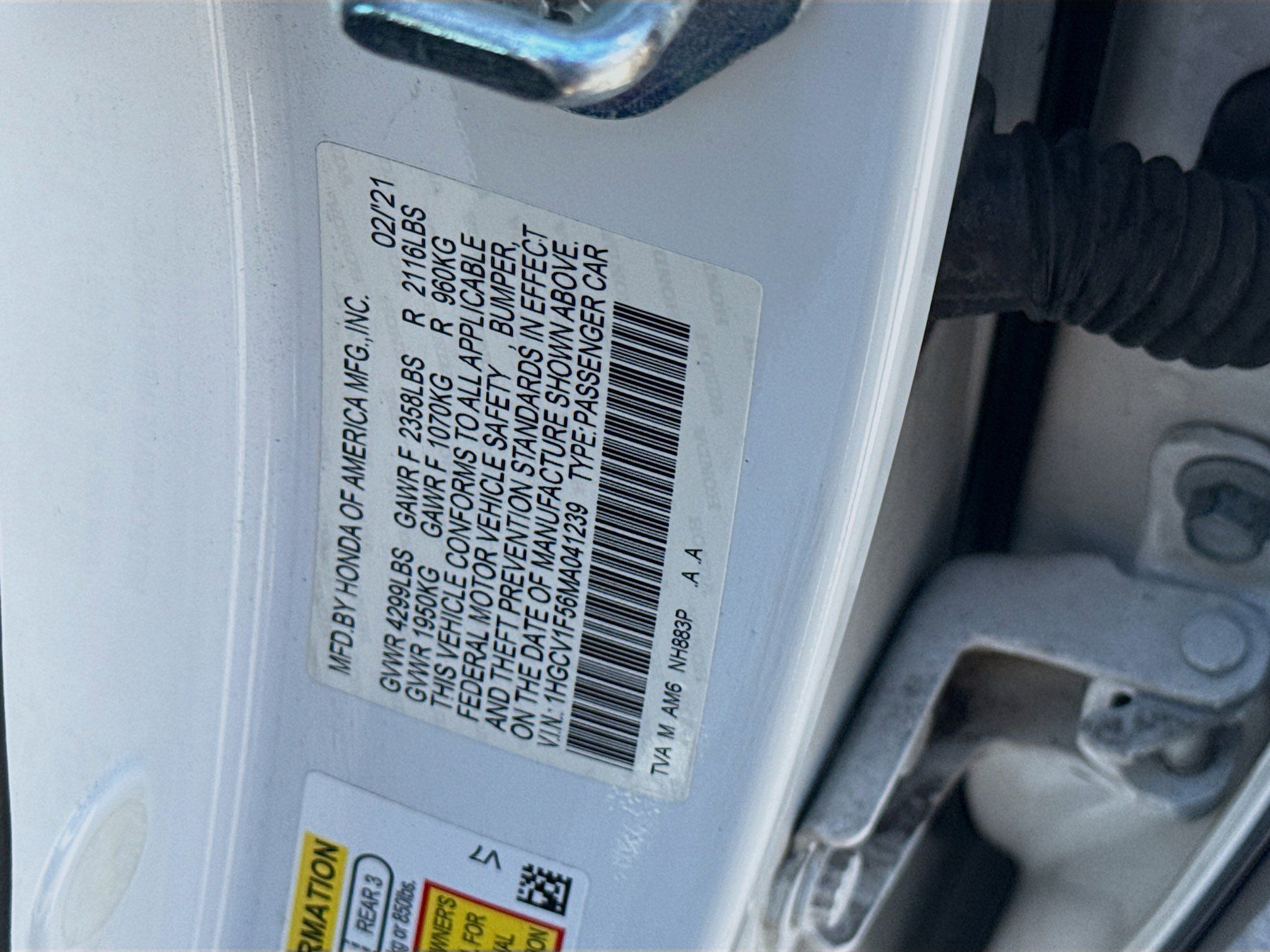 Used 2021 Honda Accord EX-L image 35