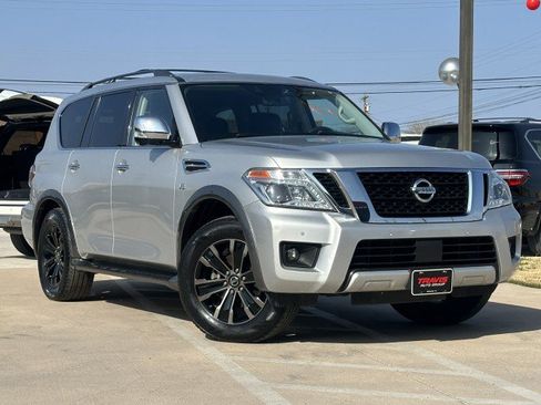 Used 2018 Nissan Armada Platinum w/ Captain Seat Package image 2